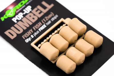 Pop-up Dumbell Fishy Fish (8mm) - 10 pcs