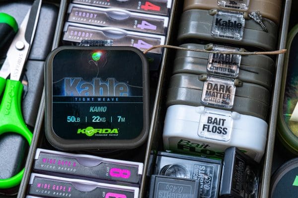 Korda Kable Tight Weave 7 m Weed