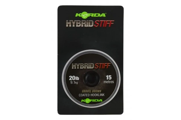 Hybrid Stiff 20lb Weed Green - Gravel Brown 15m