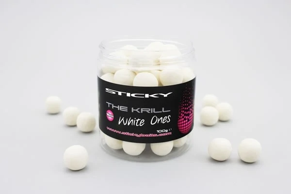 Sticky Baits The Krill White Ones Pop ups