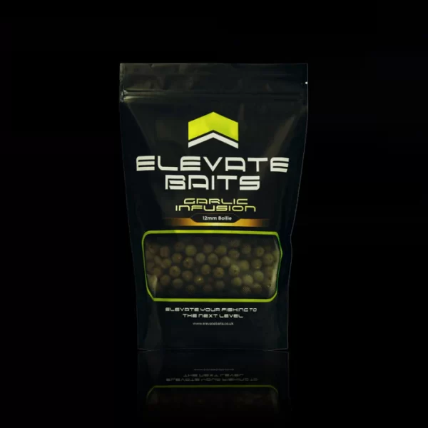 Elevate Baits Garlic Infusion Boilies