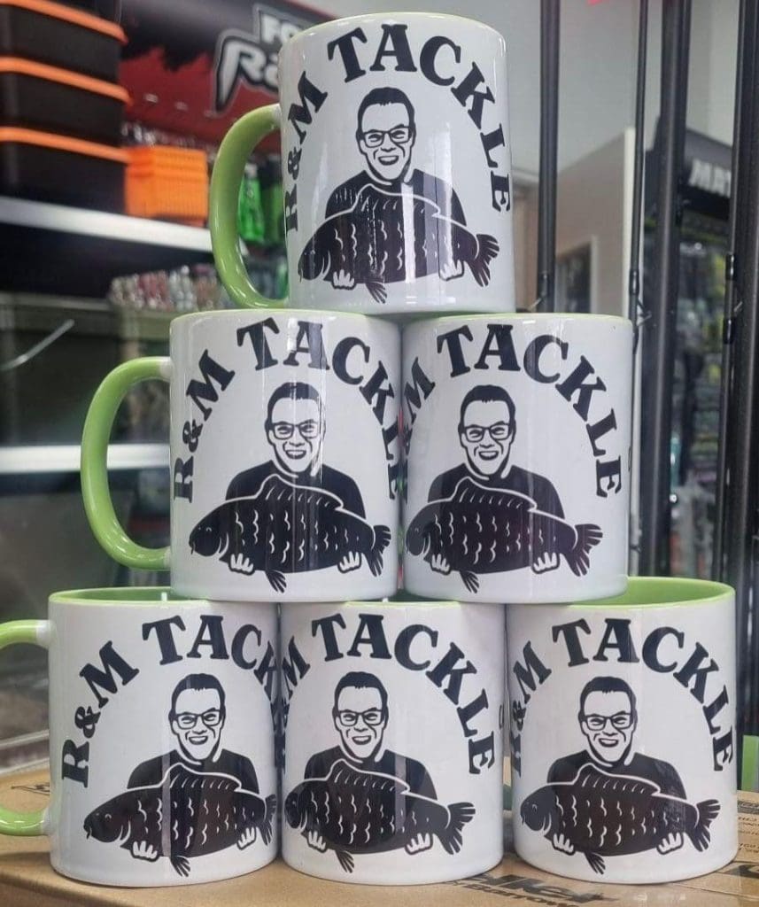 R M TACKLE MUG