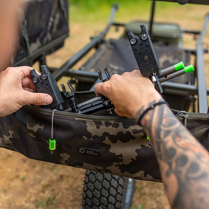 Carp Porter Basic Front Bank Stick Bag Camo - Image 5