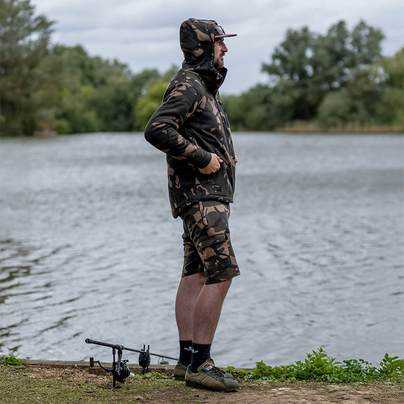 Fox Camo Full Zip Prem Sherpa 310 Hoodies - Image 3