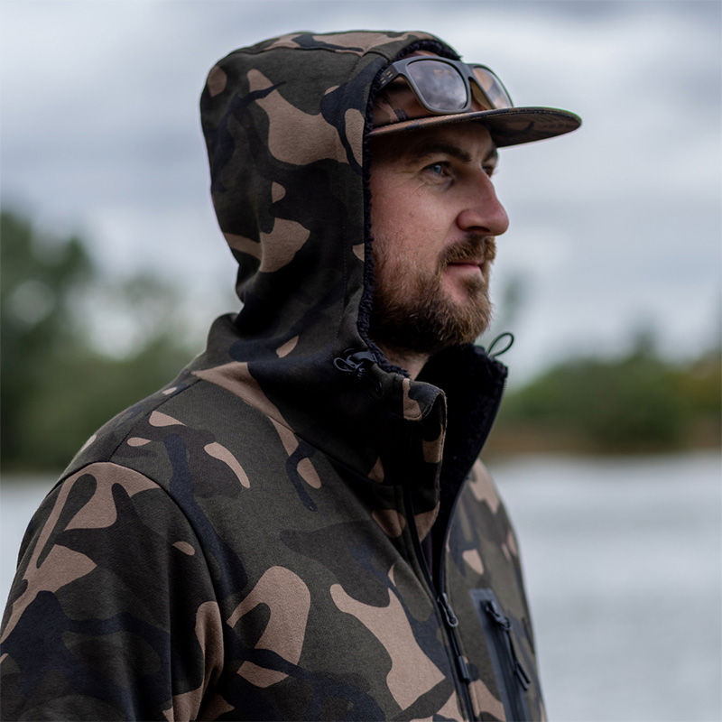 Fox Camo Full Zip Prem Sherpa 310 Hoodies - Image 7