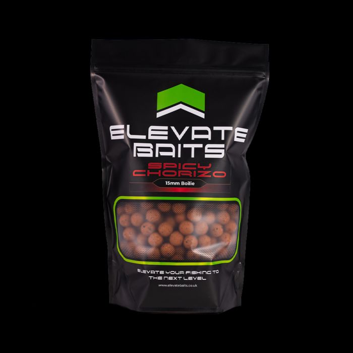 Elevate Baits - Spicy Chorizo Boilies 15mm