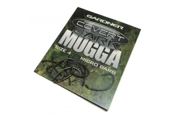 Gardner Dark Mugga Hooks Barbed/Barbless