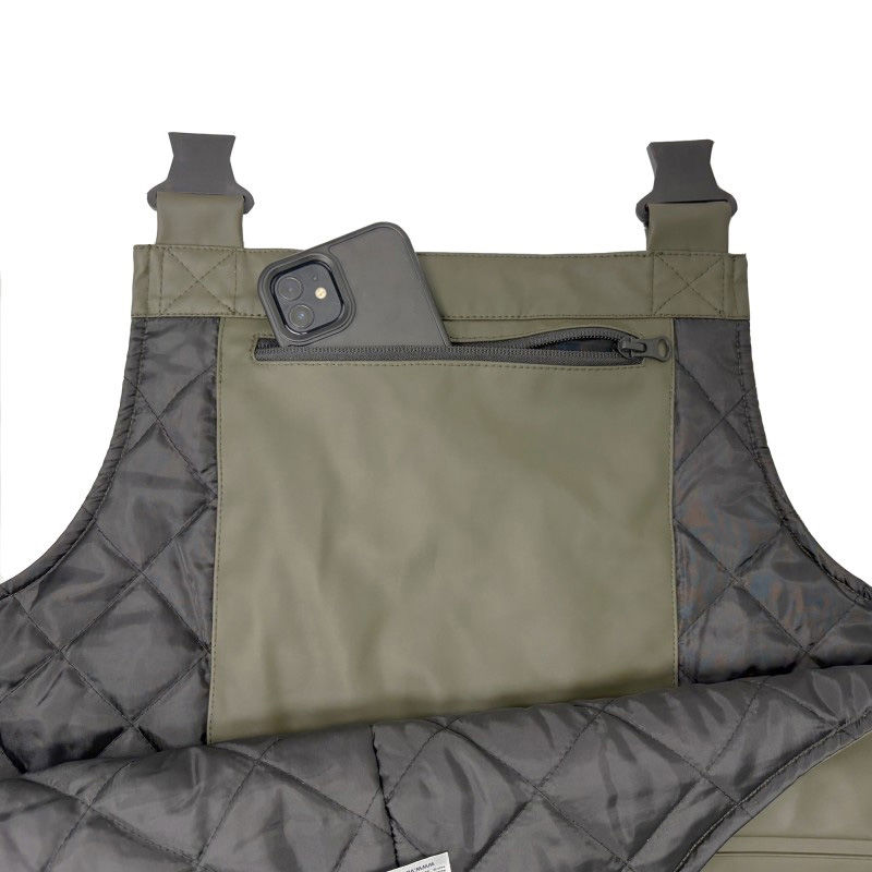 Team Vass 220 Winter Bib & Brace w/Knee Khaki - Image 3