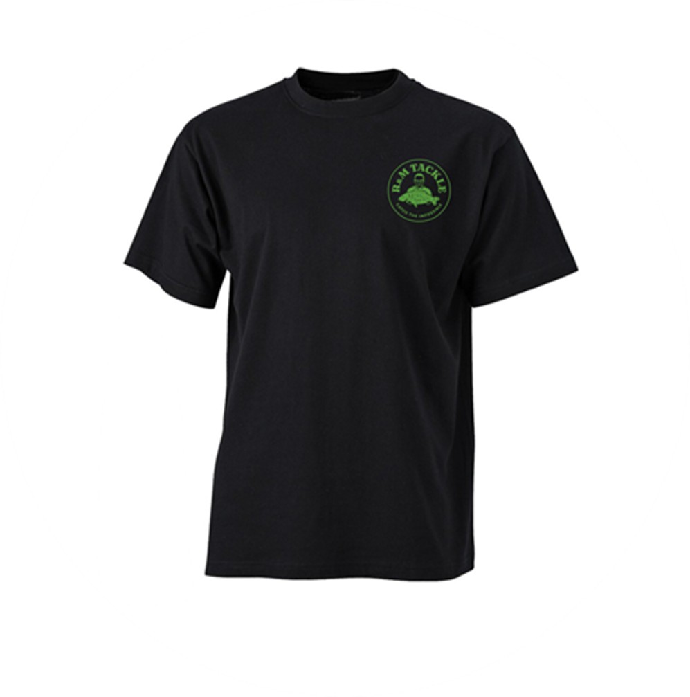 R M TACKLE T-SHIRT BLACK