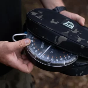 carplife carp scales with dial camo scales pouch