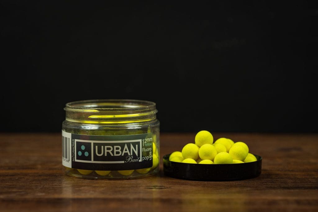 Tuna & Garlic Fluoro pop Ups 12mm